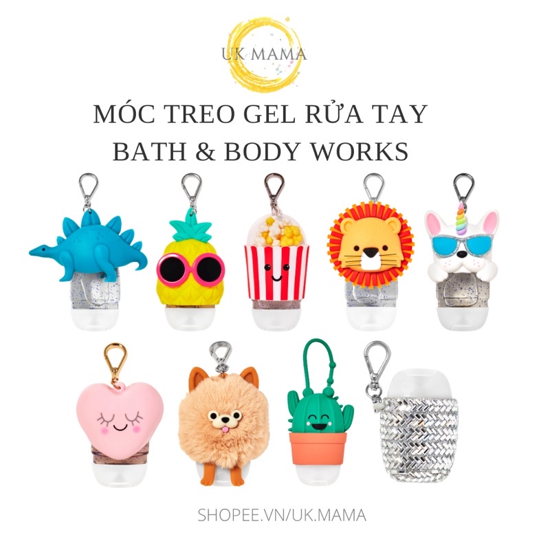 Móc treo gel rửa tay khô Bath & Body Works - pocketbac holder