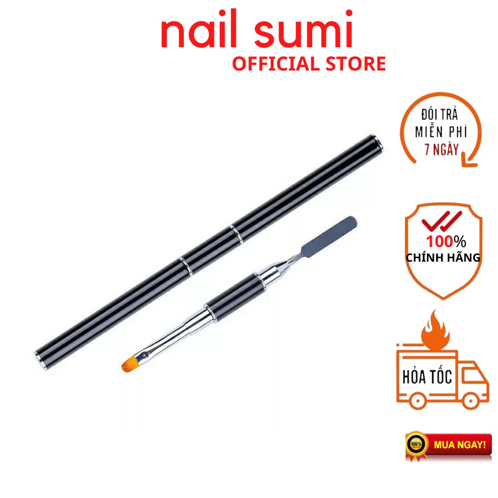 Cọ đắp gel hai đầu , Cọ đa năng chuyên dụng cho dân làm móng
