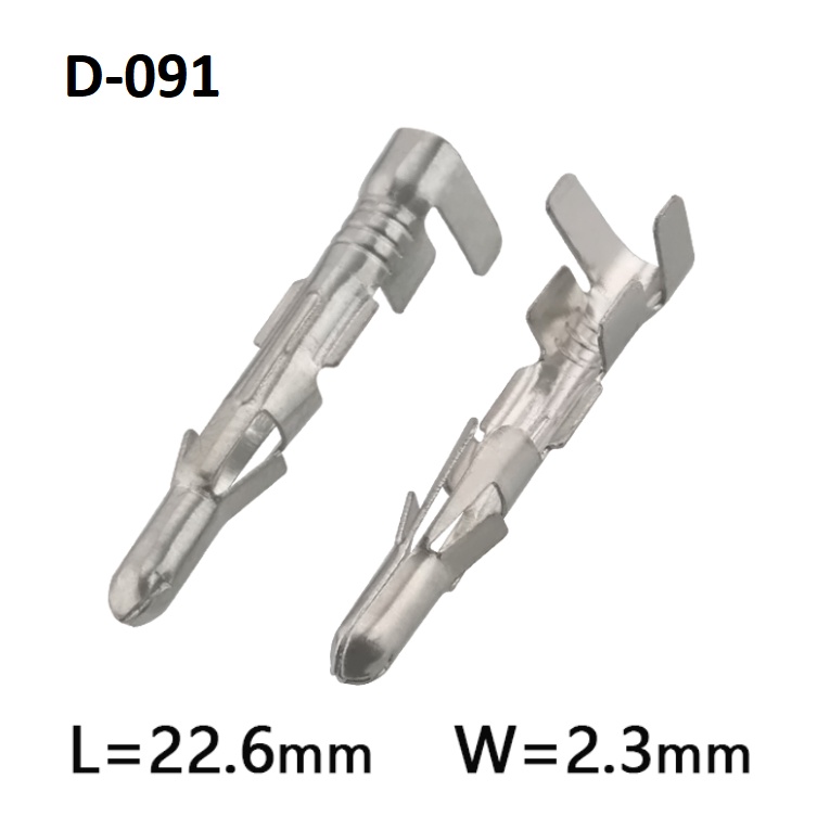 Đầu Cos 2.3mm đực cái các loại (giá 1 cái)
