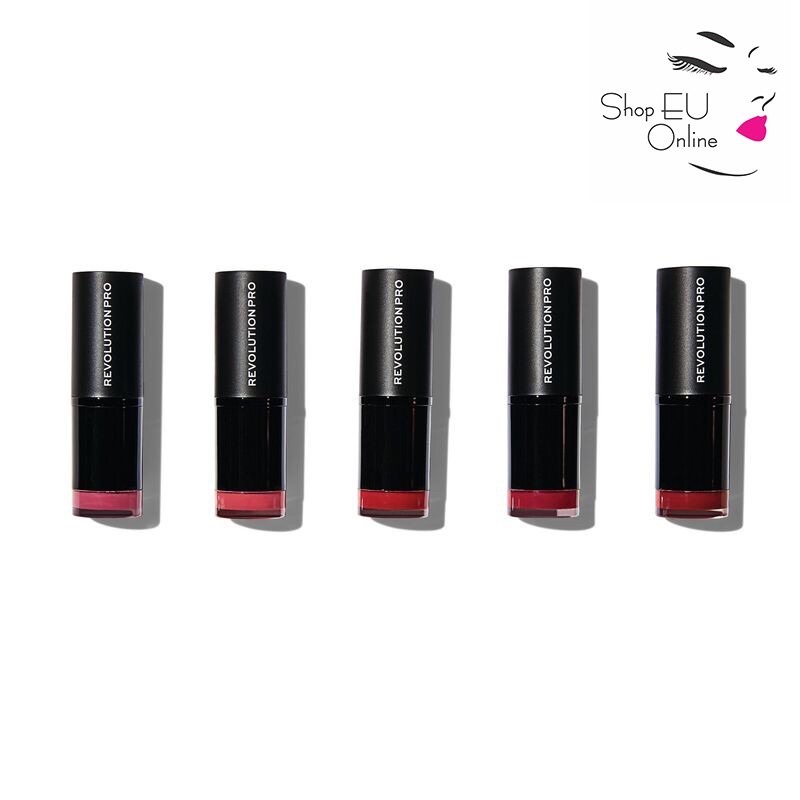 Combo son lì 5 màu - Dưỡng ẩm - Tiện lợi - Made in Anh- So Revolution PRO màu đỏ