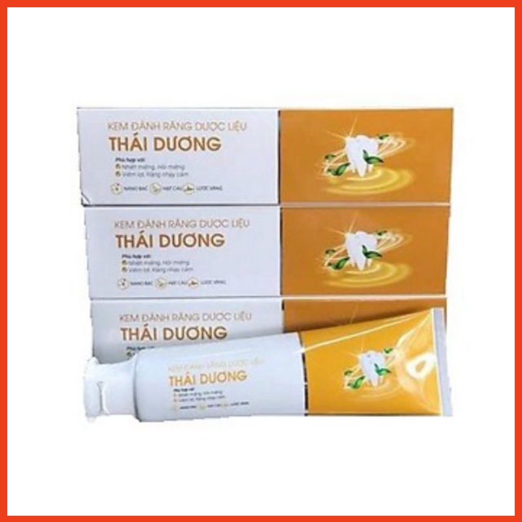 Kem đánh răng dược liệu  THÁI DƯƠNG tuýp 100g