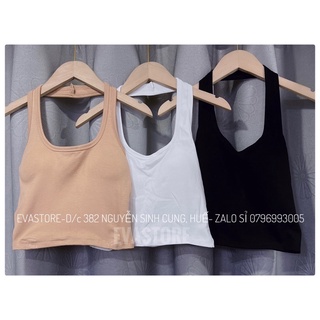 Áo bra cổ yếm nhà evastore tự chụp