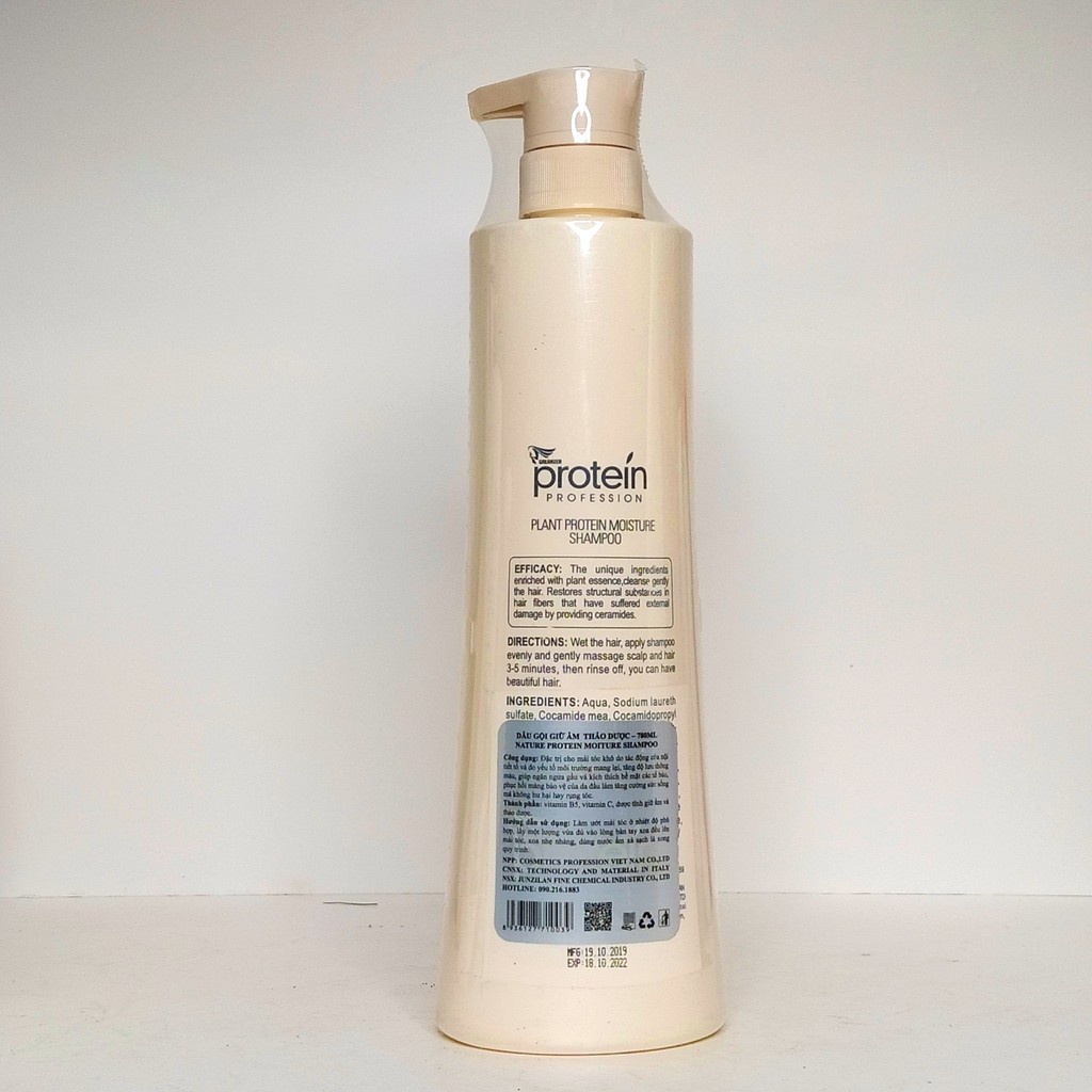 Combo Gội Xả Natural Protein Profession Phục Hồi Dưỡng Ẩm Kích Thích Mọc Tóc Bestmypham