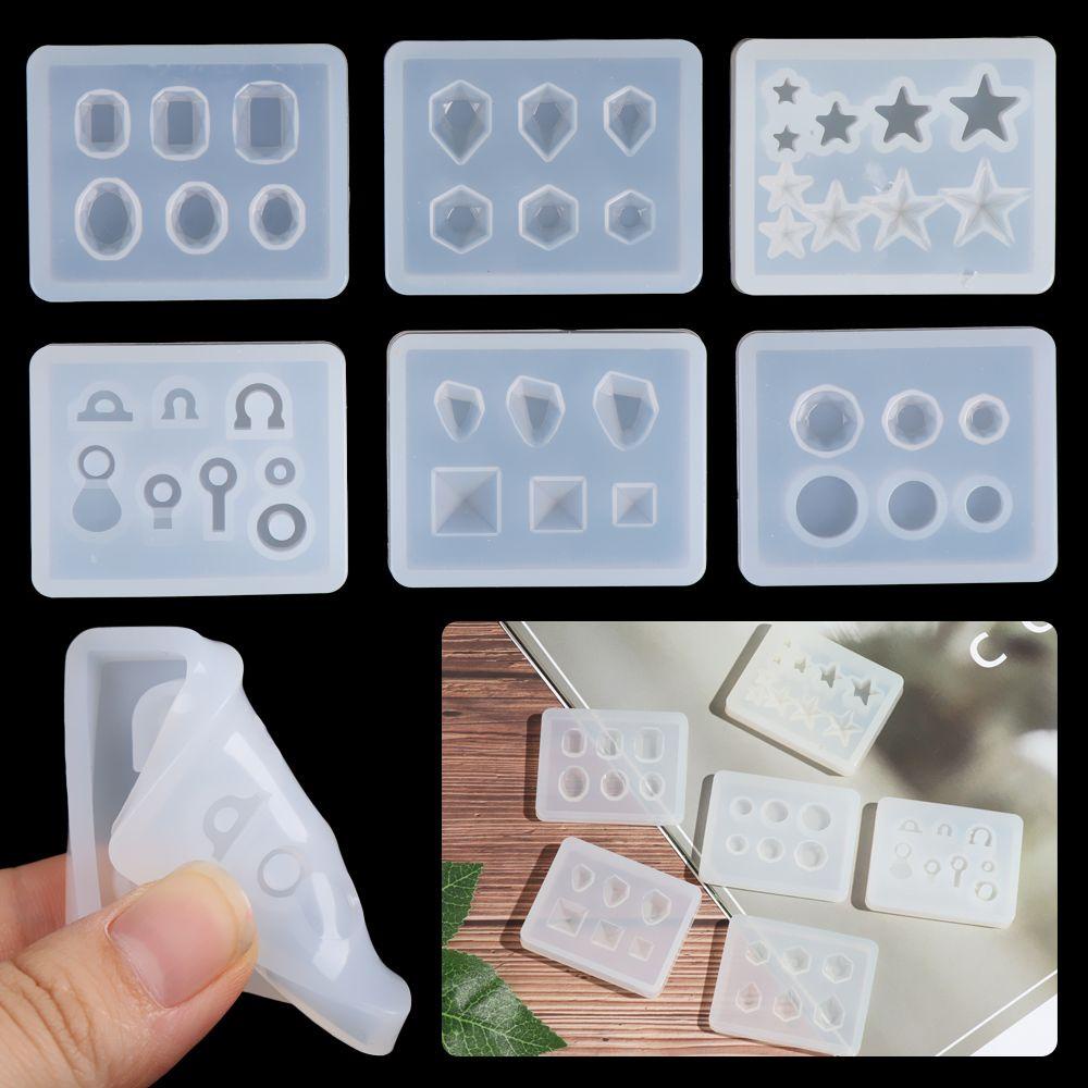 1 Khuôn Silicon Trong Suốt Để Làm Trang Sức