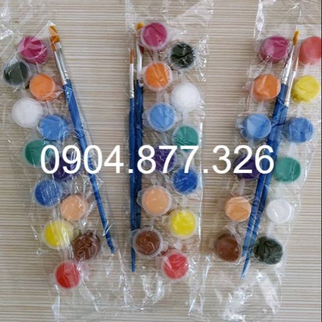 Màu nước  12 màu