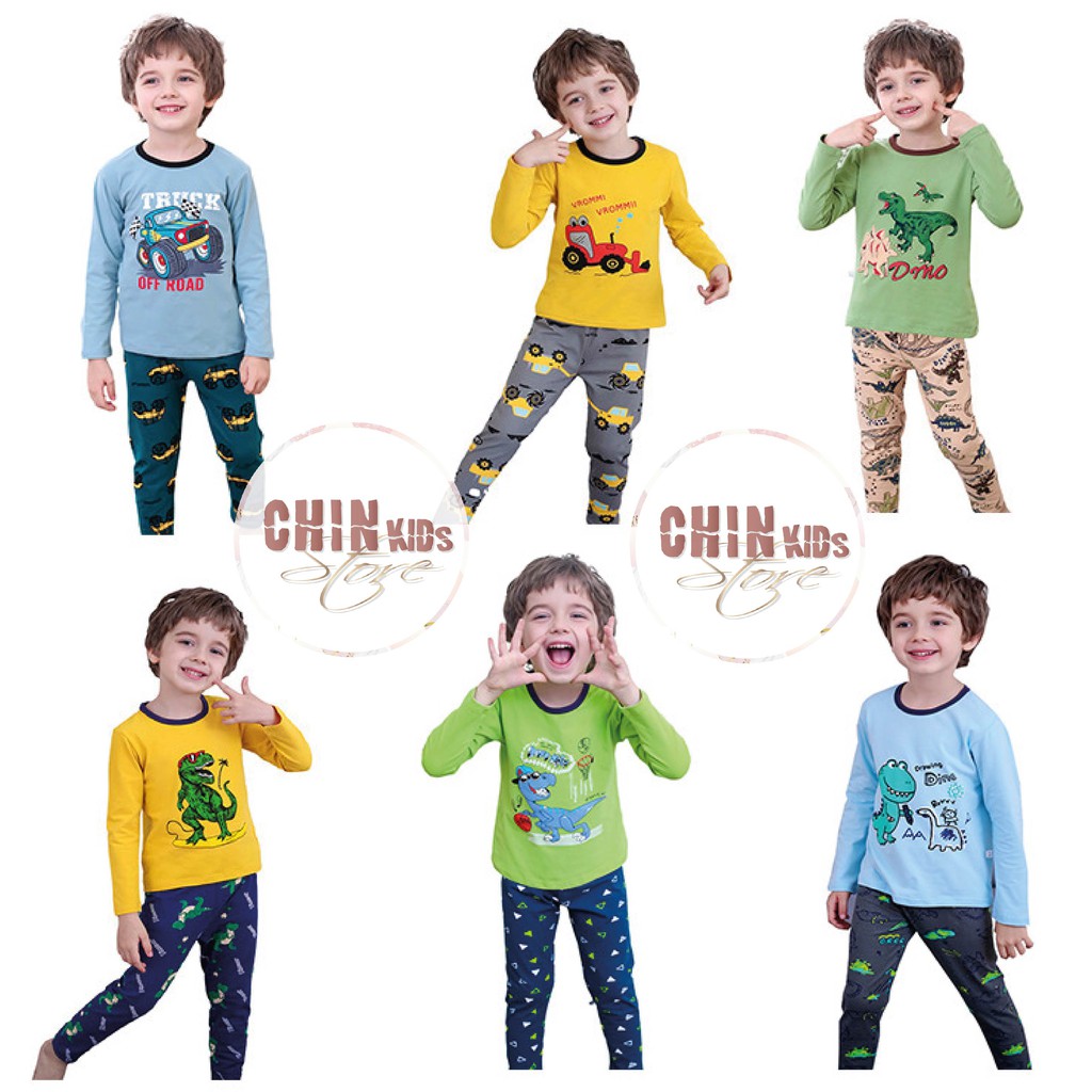 [E3] Bộ cotton Quảng Châu cho bé cao cấp