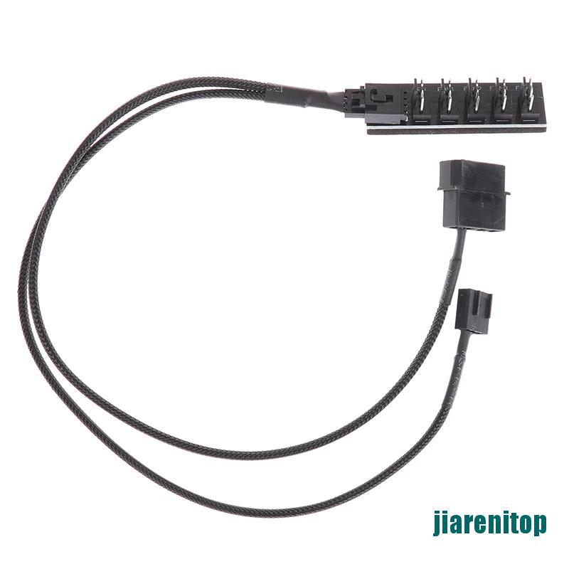 Cáp Chia Quạt Tản Nhiệt Pc Cpu 1 Female Sang 5 Male 4 Pin | BigBuy360 - bigbuy360.vn
