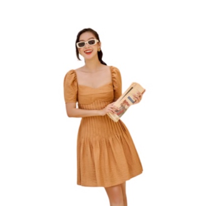 OLV - Đầm Ginger Pleated Dress