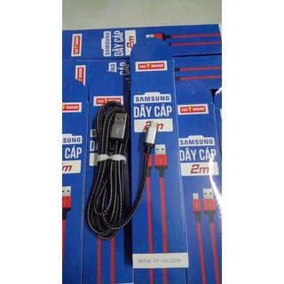 Cáp sạc nhanh sam sung bọc dù chống đứt.