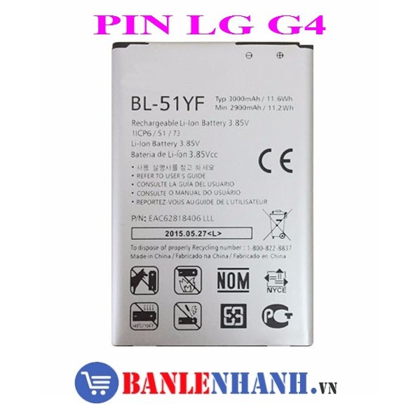 PIN LG G4 F500