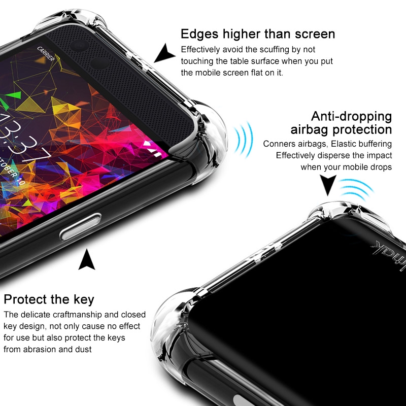 Imak Ốp điện thoại Màu Xỉn Chống Sốc Cho Razer Phone 2