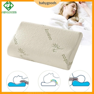 Gối cao su non sợi tre mềm 50x30cm chất lượng cao cho người lớn chống ngáy
