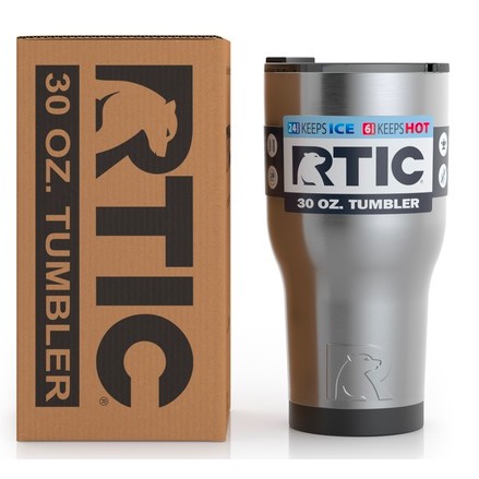 Cốc/Ly Giữ Nhiệt Bằng Thép Không Gỉ Rtic 900ml USA - Rtic Stainless Steel 30oz Tumbler from USA