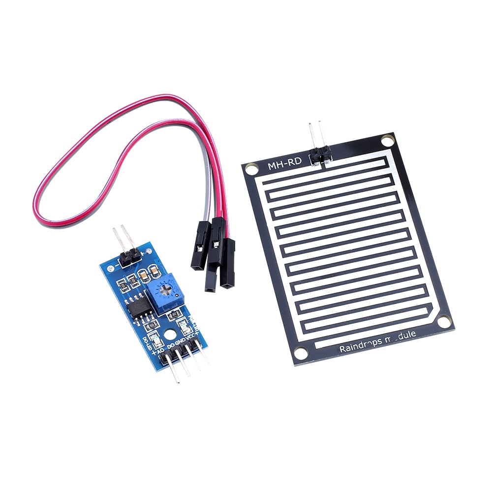 1 Bộ Mô Đun Cảm Biến Mưa / Độ Ẩm Chuyên Dụng Cho Arduino