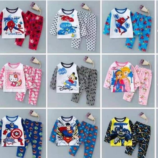 Combo 6 bộ xuất Hàn cao cấp cho bé
