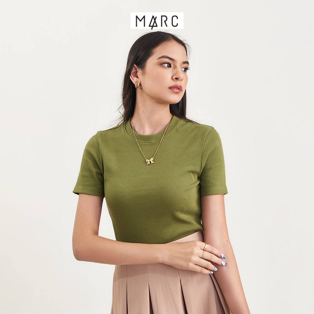 Áo thun nữ MARC FASHION cổ tròn form ôm