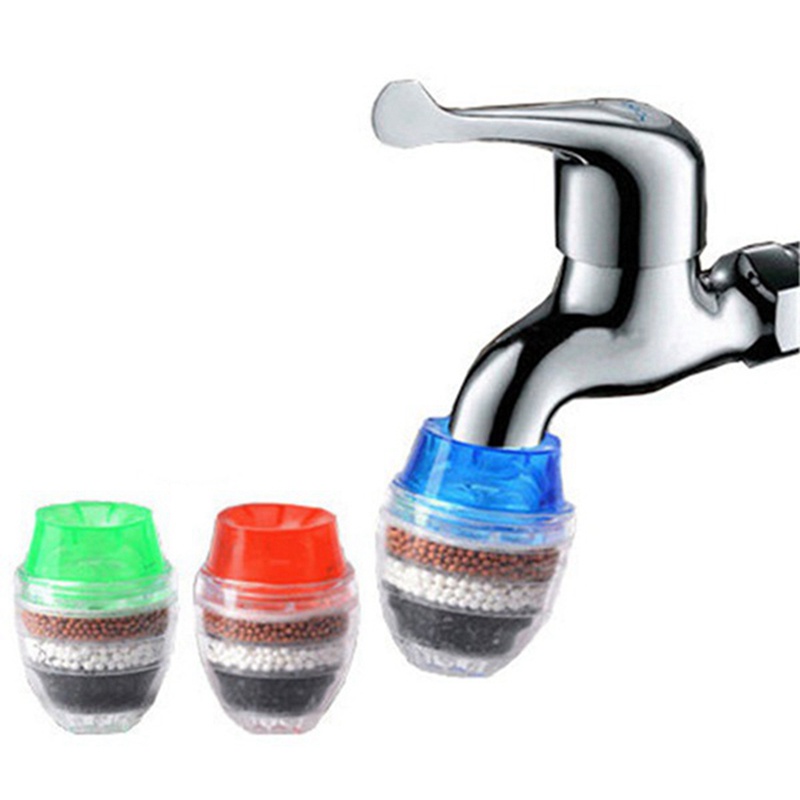 Set 3 Đầu Lọc Vòi Nước 5 Lớp Bằng Than Hoạt Tính Dành Cho Gia Đình