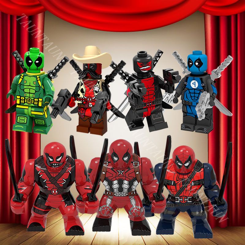 Mô hình đồ chơi lego nhân vật Deadpool Marvel X-men mini
