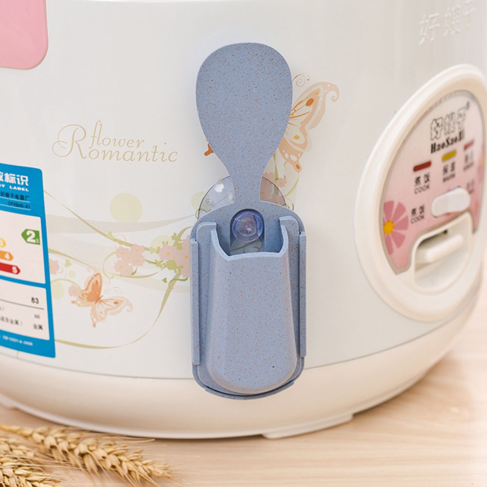 Khay đựng muỗng múc cơm đế hút chân không