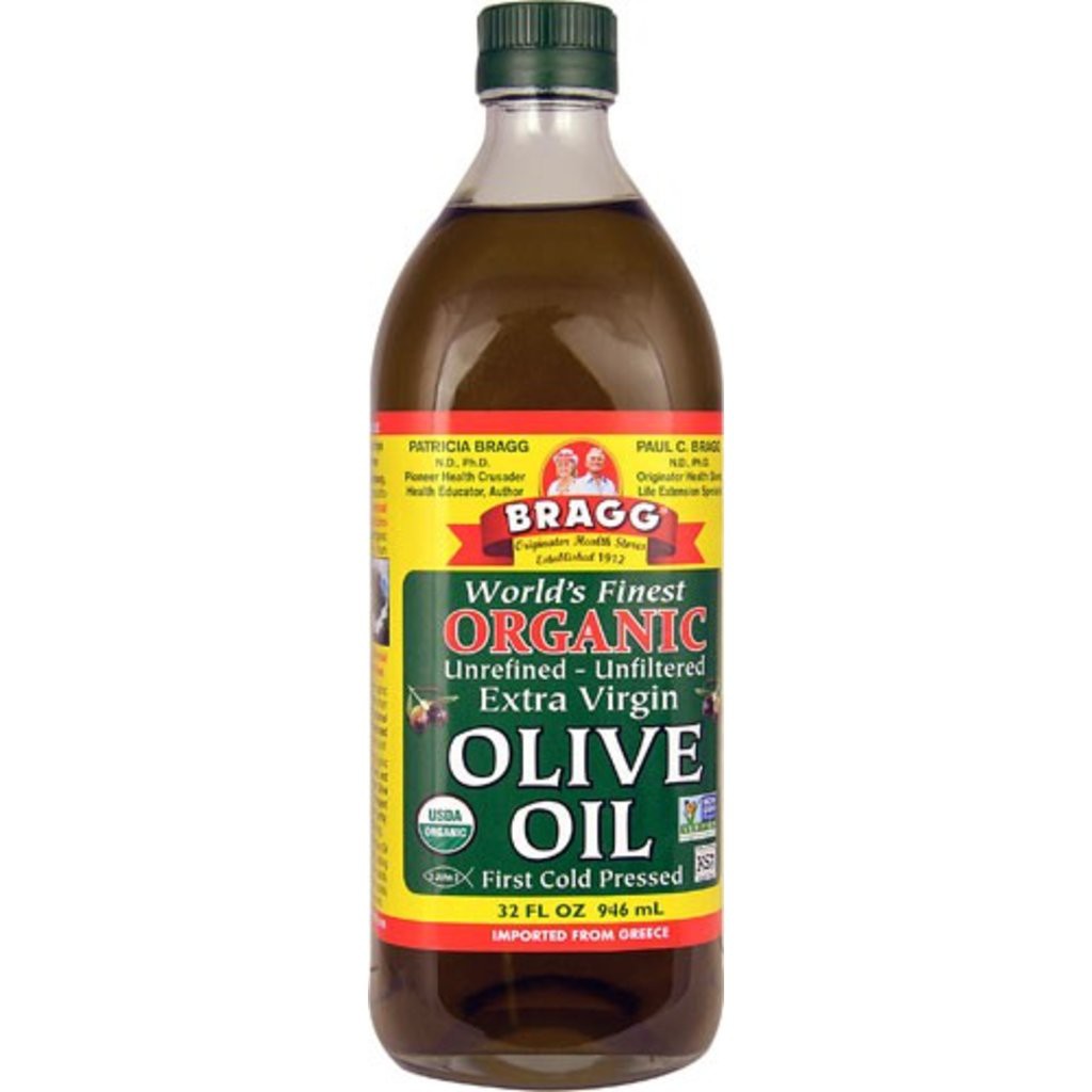 Dầu olive hữu cơ nguyên chất ép lạnh BRAGG