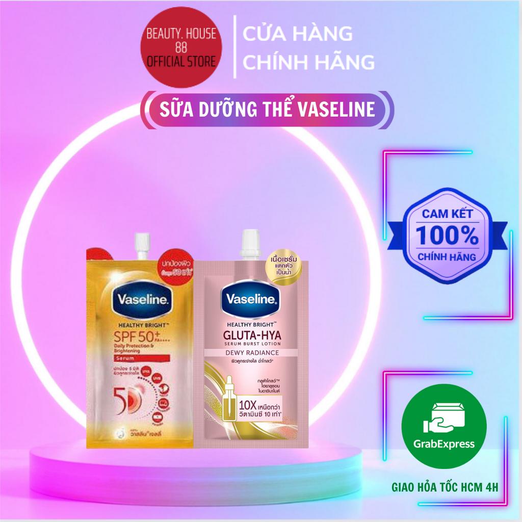 Sữa Dưỡng Thể Trắng Da Vaseline 50X SPF50++ Thái Lan 30ml