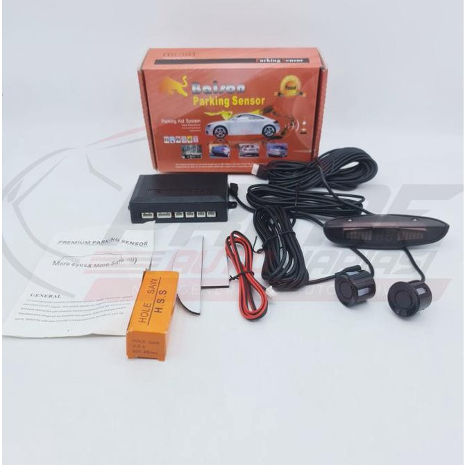 Thiết Bị Cảm Biến Đỗ Xe 2 Điểm Màn Hình Lcd + Màn Hình Màu Đen Chuyên Dụng Cho Prime Parking