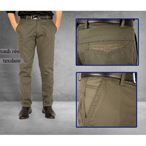 Quần Kaki Nam Trung Niên Ống Suông Cao Cấp Nhiều Màu [FREESHIP 150K] | BigBuy360 - bigbuy360.vn