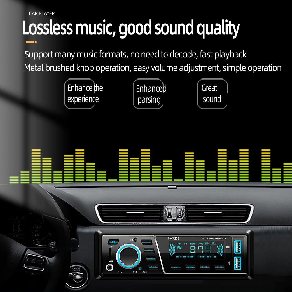 MYRONGVN Máy Nghe Nhạc MP3 12V Rảnh Tay Tích Hợp Bảng Điều Khiển Dành Cho Ô Tô