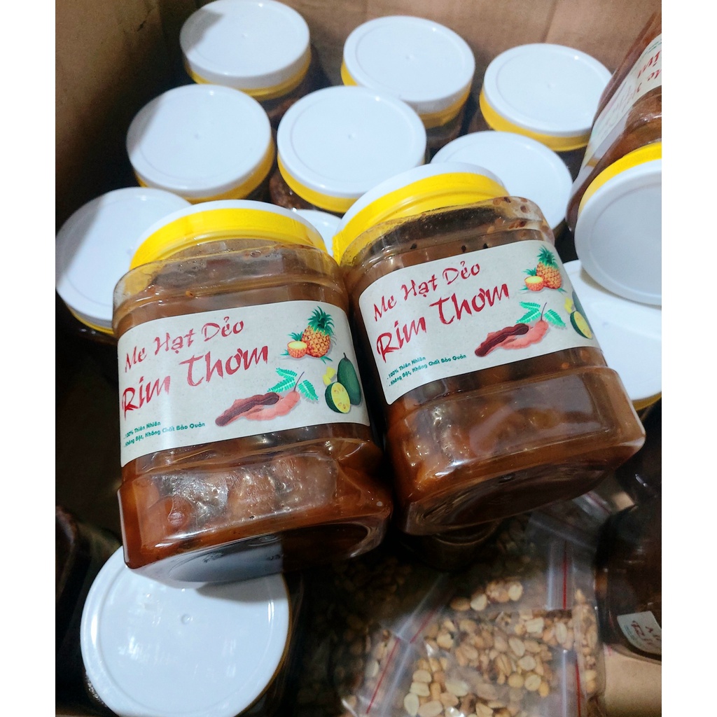 ME NGÀO HẠT DẺO RIM THƠM HỘP 900Gr
