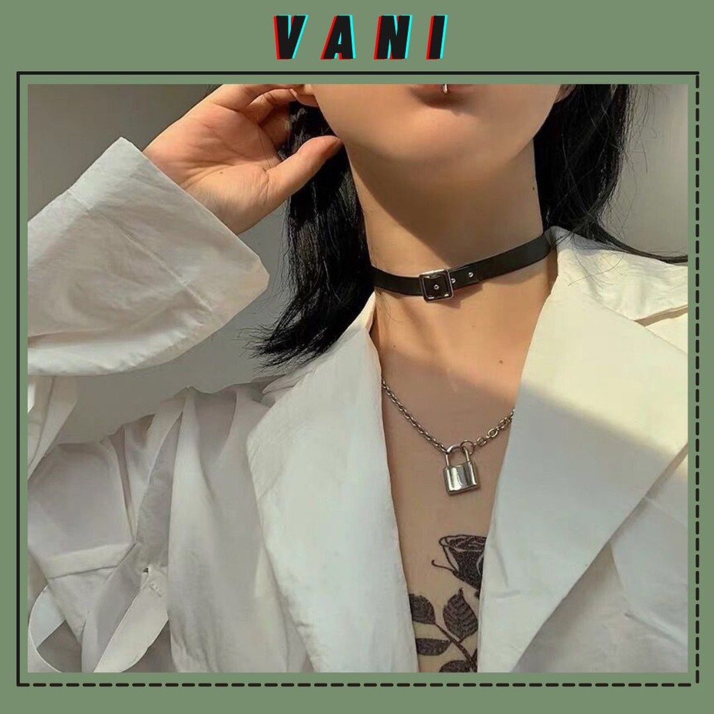Dây Chuyền Hình Ổ Khóa Phong Cách Độc Lạ Cá Tính - Vani Store [TS000364-O7]