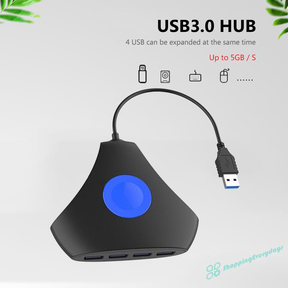 Thiết Bị Chia 4 Cổng Usb 3.0 Tốc Độ Cao 5gbps