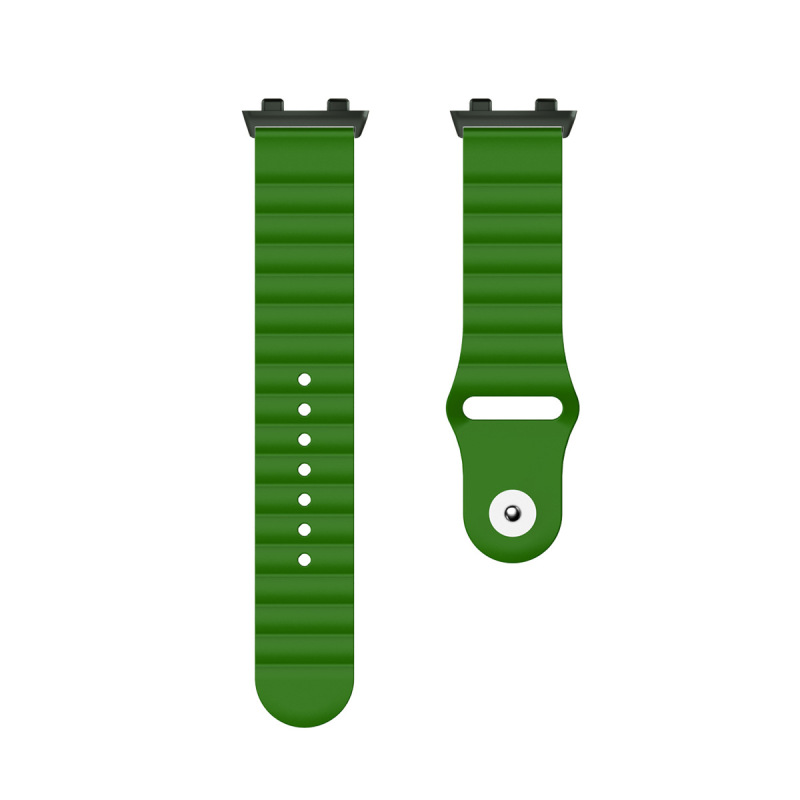 41Mm 46Mm Bracelet for Oppo Watch Smart Watch Wave Band Reverse Pattern Buckle Silicone Replacement Strap 41mm for Oppo Band 46Mm Siri