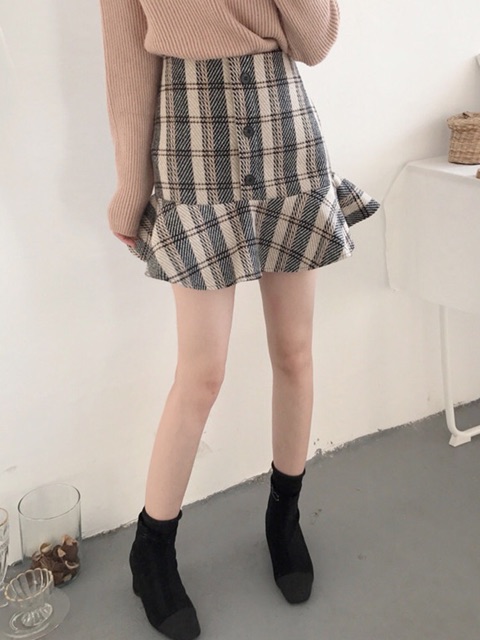 Chân váy dạ đuôi cá cách điệu-Hàng SẴN | BigBuy360 - bigbuy360.vn