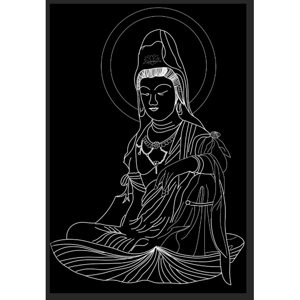 Combo 13 đèn led Phật 3D