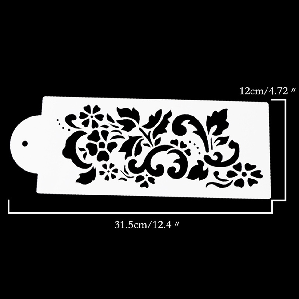 Bộ 4 Khuôn Dập Nổi Hình Hoa Dùng Trang Trí Bánh Kem