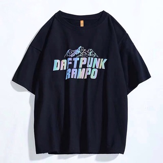Áo phông nam nữ họa tiết rampo 4 màu, cotton 4 chiều
