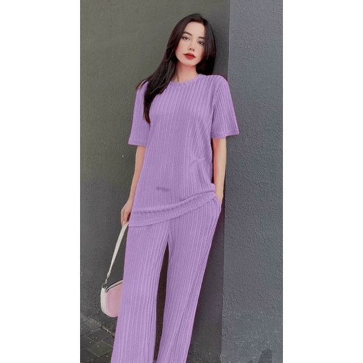 SET ĐỒ BỘ XỐP THÊU HOA, ĐỦ CÁC SIZE, NHIỀU MÀU ( MẶC Ở NHÀ/ĐI CHƠI) MẶC CỰC THOẢI MÁI UP