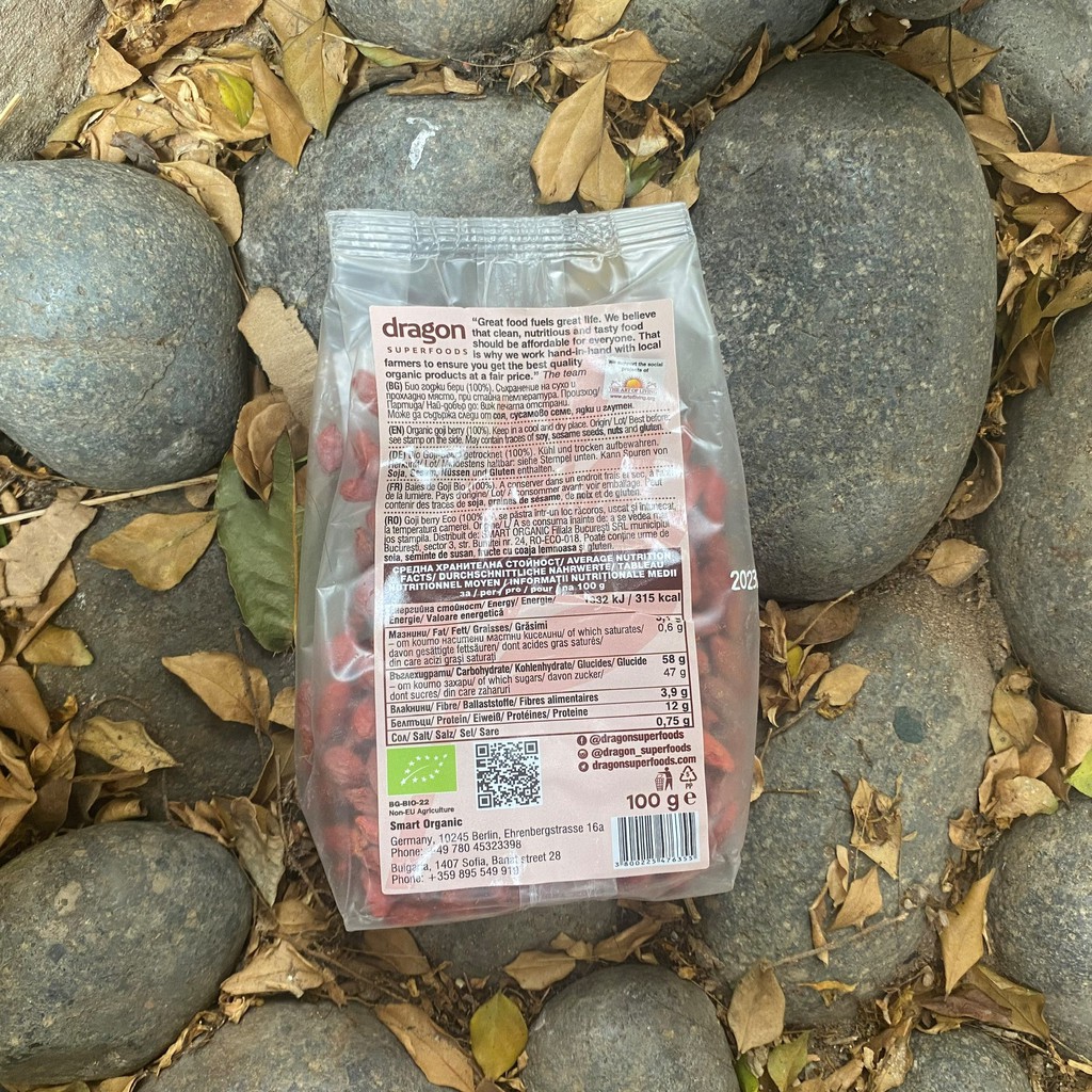 Kỉ tử Dragon Superfoods 100g