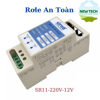 Rơ le an toàn, chuyển nguồn 12v chống giật, rò điện cho phao điện