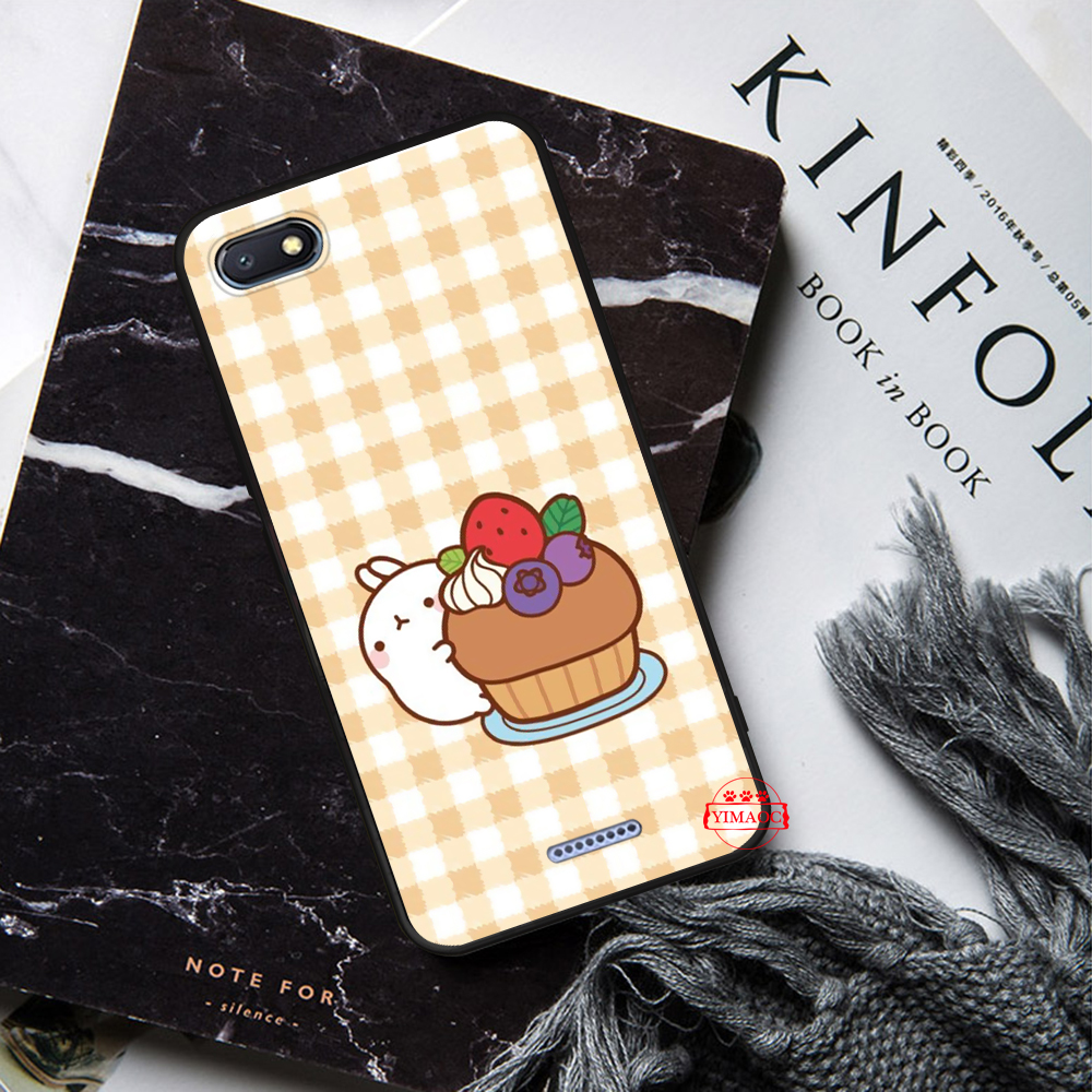 Redmi 4A 4A 5 Plus 5A 6A 6 Pro 7 7A 37Q cute chocolate clipart Soft Case