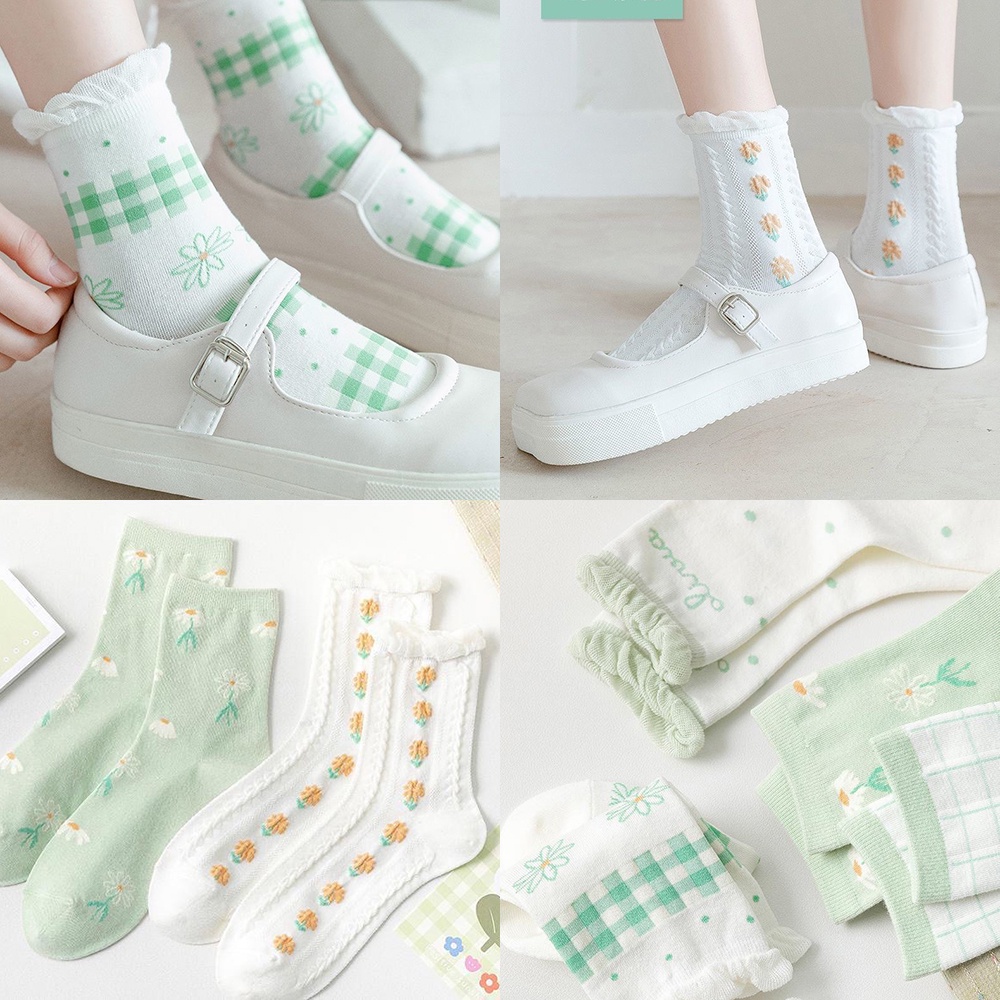 SET 3 ĐÔI TẤT VỚ CAO CỔ PHONG CÁCH HÀN QUỐC