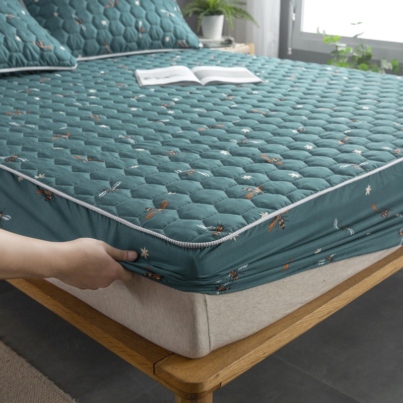 Ga giường trần bông loại chun cao 25cm