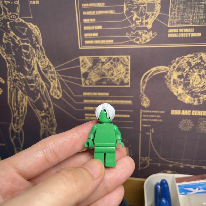 GDuckCustom Phụ kiện minifigures: Tóc của các nhân vật