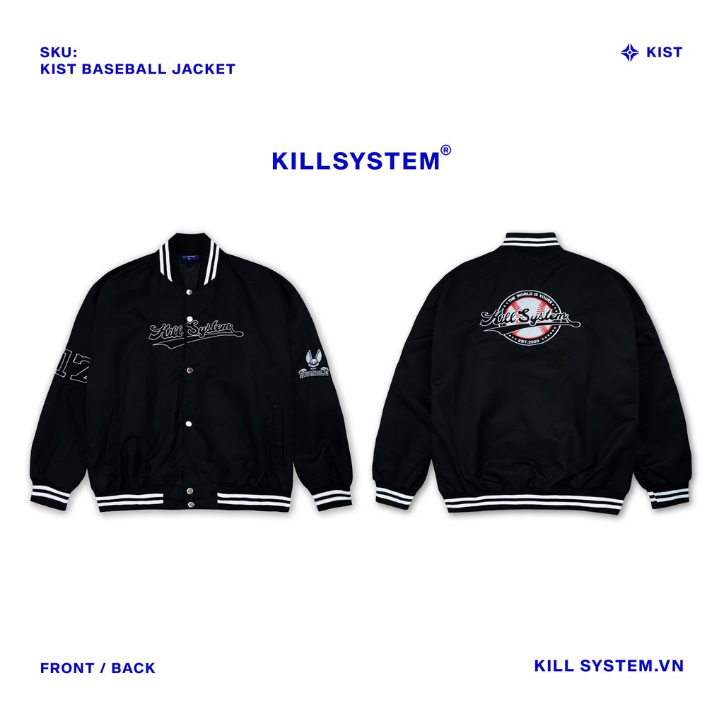 ÁO KHOÁC DÙ KIST VARSITY JACKET KANSAS CITY ROYALS -[KILL SYSTEM] | BigBuy360 - bigbuy360.vn