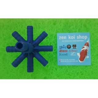 Bộ chia 6 & 8 nhánh kết nối ống khuếch tán oxy trong nước Nano Tube