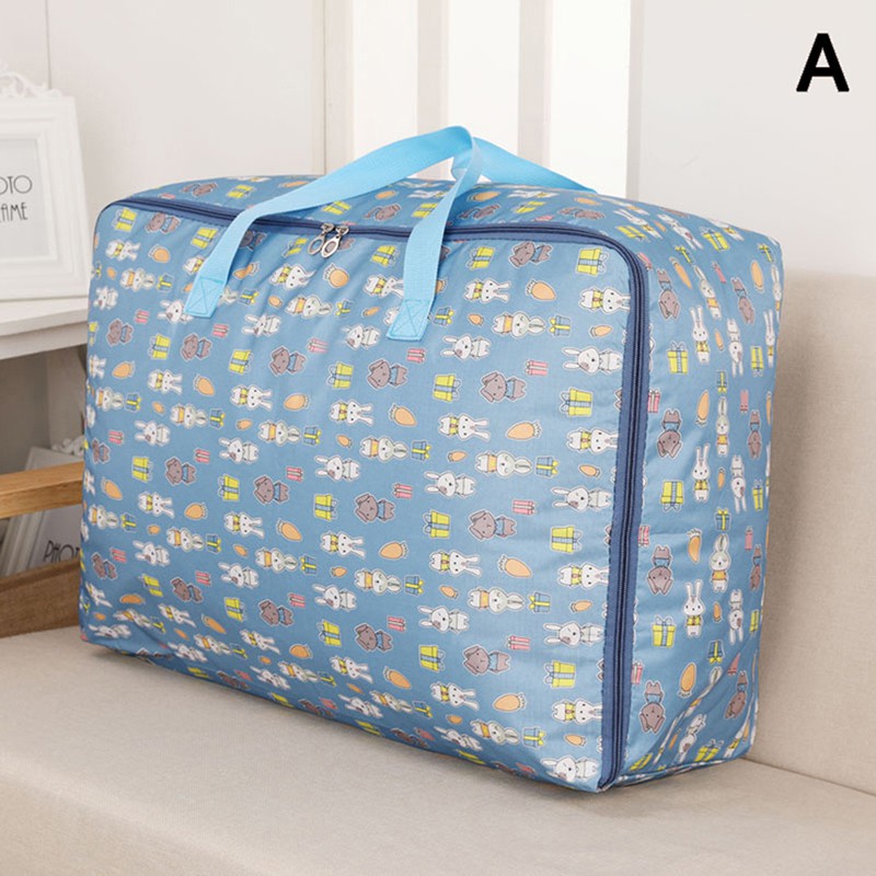 Túi vải oxford đựng đồ chơi / quần áo sức chứa lớn thiết kế tiện dụng khi đi du lịch