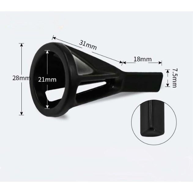 Mũi doa vát mép ngoài chuôi ba mặt