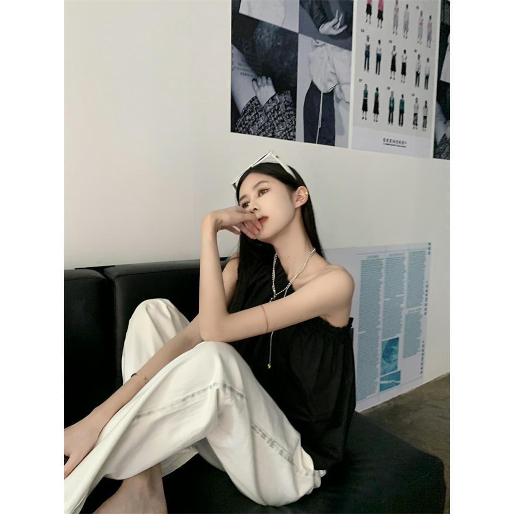 Áo Sơ Mi Không Tay Hở Vai Thời Trang Cá Tính  tao bao