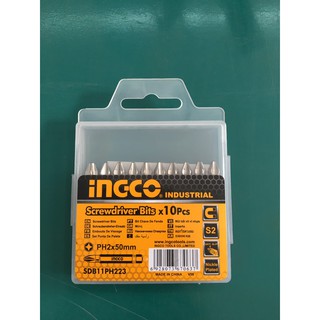 Ph2x50mm mũi bắt vít vĩ nhựa hiệu ingco-sdb11ph223