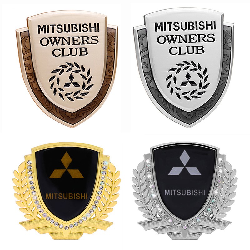 Nhãn dán trang trí xe hơi sợi carbon chuyên dụng cho Mitsubishi ASX Outlander Lancer Pajero Eclipse